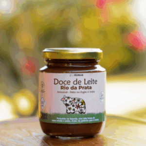 Doce de Leite Artesanal Pequeno (peso líquido 265 gramas)